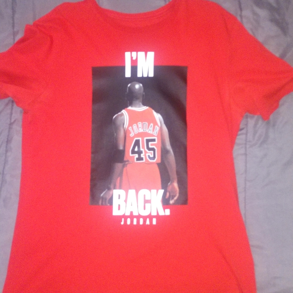 Jordan "I'm back" shirt